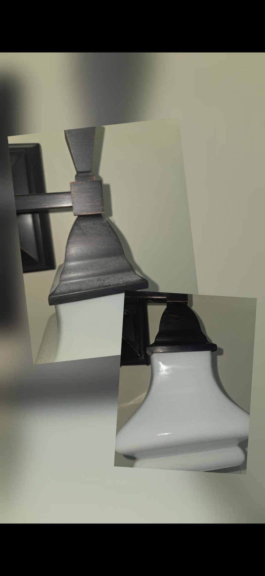 Light fixture polish
